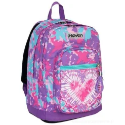 Zaino doppio scomparto New Fit Trendy Heart Girl Rhodamine Red