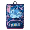 Zaino estensibile Stitch Disney Blu con Patch Peluche (261099)