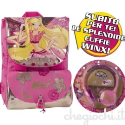 Zaino estensibile Winx con gadget