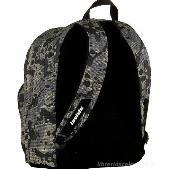 Zaino format Invicta Camou Tex Green