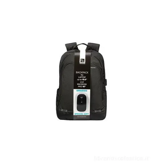 Zaino notebook 15,6 pollici Global Backpack con mouse