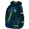 Zaino organizzato blu TML Tua Madre è Leggenda