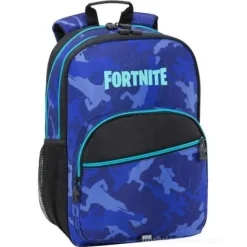 Zaino organizzato Fortnite. Blu