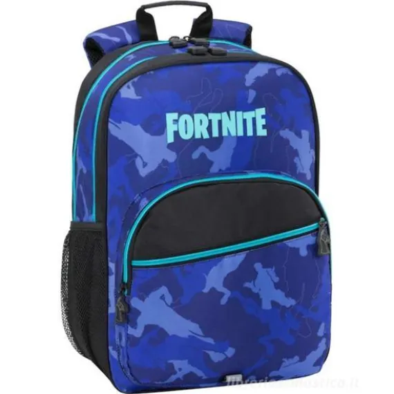 Zaino organizzato Fortnite. Blu