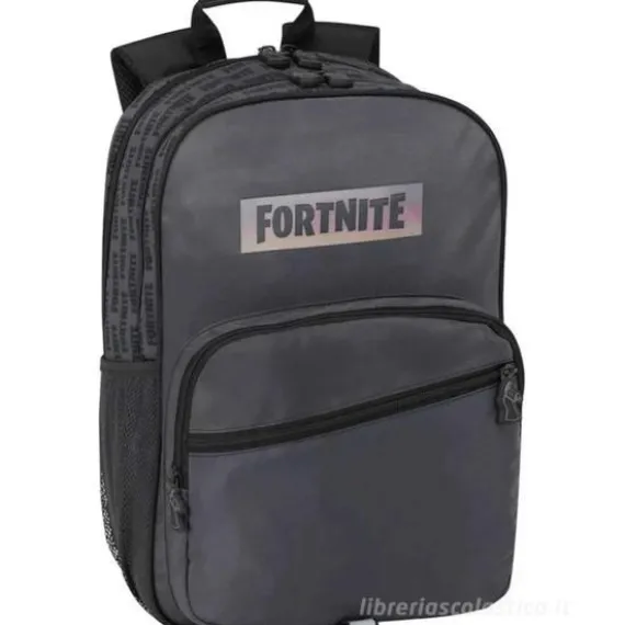 Zaino organizzato Fortnite. Nero