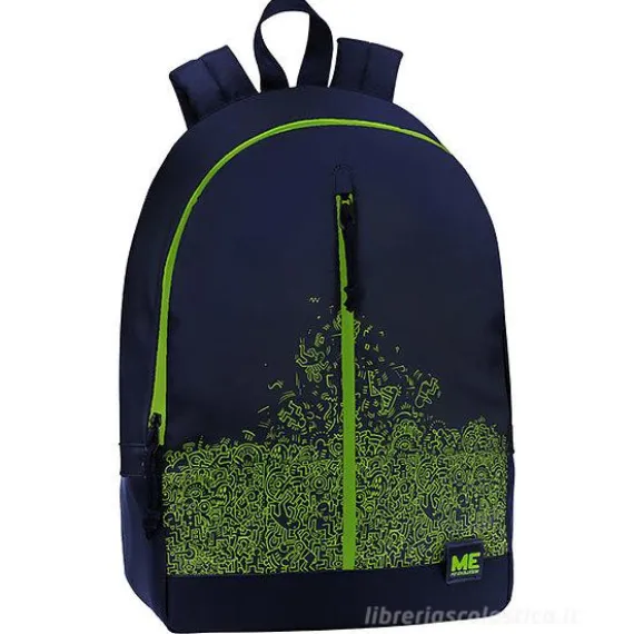 Zaino reversibile ME My Evolution. Blu e verde