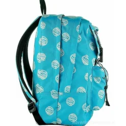 Zaino round Invicta Duffy Turquoise Brushed Dots