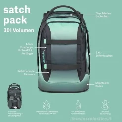 Zaino Satch ergonomico 30L Street Ink