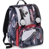 Zaino scuola Estensibile Freestyle Rosso Nero