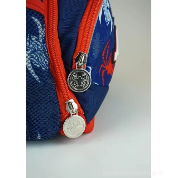 Zaino Spiderman estensibile 20-30L con Patch PU e bande retroriflettenti-Scuole elementari e medie