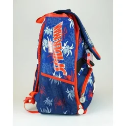 Zaino Spiderman estensibile 20-30L con Patch PU e bande retroriflettenti-Scuole elementari e medie