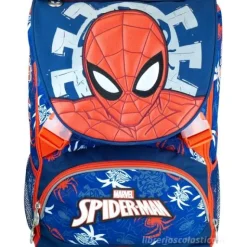 Zaino Spiderman estensibile 20-30L con Patch PU e bande retroriflettenti-Scuole elementari e medie