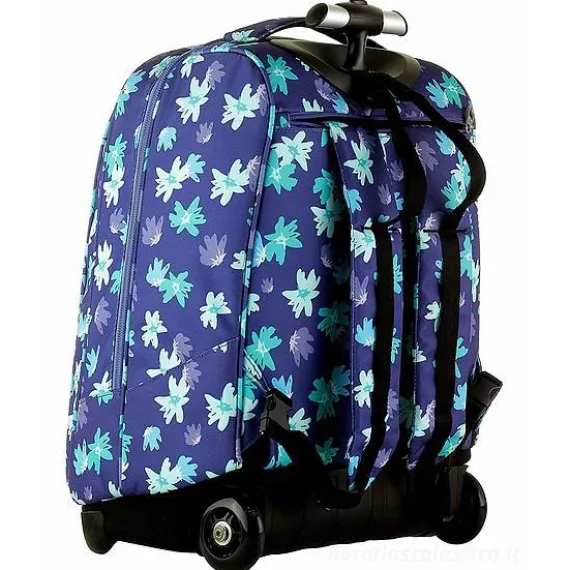 Zaino trolley crossover system Invicta Violet Painted Daisies
