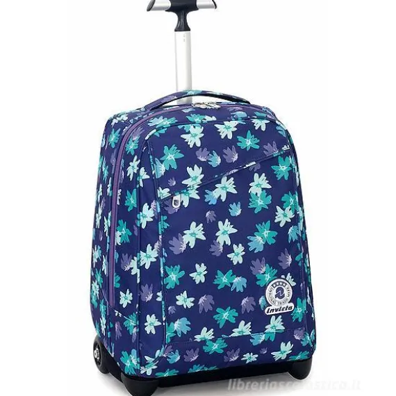 Zaino trolley crossover system Invicta Violet Painted Daisies