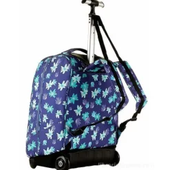 Zaino trolley crossover system Invicta Violet Painted Daisies