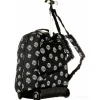 Zaino trolley crossover system Invicta Duffy Black Brushed Dots
