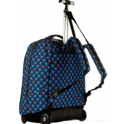 Zaino trolley crossover system Invicta Red Blue Boy