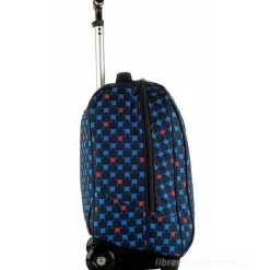 Zaino trolley crossover system Invicta Red Blue Boy