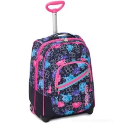 Zaino Trolley Fit Watercolor Jet Black