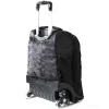 Zaino trolley 3 ruote Reflex nero e giallo