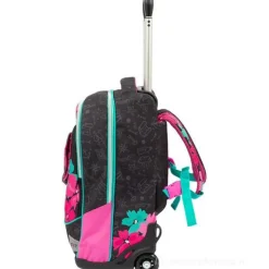Zaino trolley scuola GoPop Flamingo