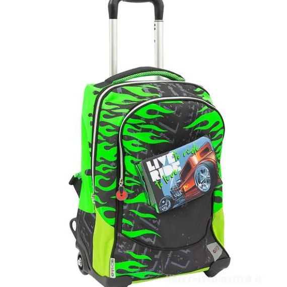 Zaino trolley scuola GoPop Monster Truck