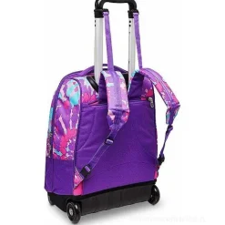 Zaino trolley Trendy Heart Girl Rhodamine Red