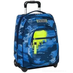 Zaino trolley Wet Color Boy Blue Deep
